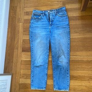 Madewell Classic Straight Jeans